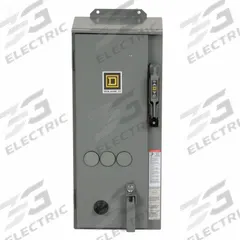 SQUARE D NEMA Combination Starter: Fusible Disconnect, 3 Poles, NEMA Size 0, 120V AC, NEMA-Rated 12 (MPN 8538SBA23V02S). Key specifications — Includes Pilot Light: No; Maximum Voltage Rating: 600V AC; Brand: SQUARE D; Phase: Three; Coil Voltage: 120V AC; Control Transformer: No; For Fuse Class: Class H; Series: 8538.