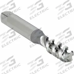 OSG Spiral Flute Tap: 1/4"-20 UNC, 2B, 3 Flute, Bottoming Chamfer, High Speed Steel (MPN 2985600)