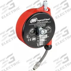 INGERSOLL RAND Air Hose Tool Balancer: 1.7 lb Max. Wt, 0.9 lb Min. Wt, 4.25 ft Hose Lg, 1/4 in NPT (MPN BHR-8). Key specifications — attr217279: INGERSOLL RAND; attr305645: Swiveling; attr305654: Suspension Shackle; attr305659: Spring Clip.