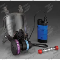 PAPR System: Full Facepiece, Mask-Mount, L, Powerflow (MPN 6900PF). Key specifications — Headgear Type: Full Facepiece; Size: L; Includes: Battery Pack; Series: Powerflow; Blower Mount: Mask-Mount.