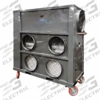 OCEANAIRE Portable Air Conditioner: 3,000 sq ft – 6,000 sq ft, 144,000 BtuH, 460V AC, Cooling Only (MPN OPAC14434). Key specifications — Compatible Location: Outdoor; Voltage: 460V AC; Includes Air Filter: Air Filter Included; Brand: OCEANAIRE.