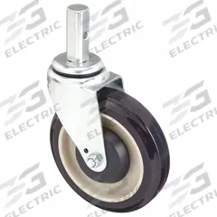 APPROVED VENDOR Stem Caster: Swivel, 5 in Wheel Dia., 1 1/4 in Wheel Wd, Polyurethane, No Brake, Std (MPN 5VN79). Key specifications — Wheel Bearing Type: Ball; Brand: APPROVED VENDOR; Roll Up: Swivel.