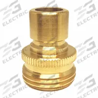 WESTWARD Garden Hose Adapter: 5/8 in x 5/8 in Fitting Size, Male x Male, GHT x GHT, 2 PK (MPN 4KH02). Key specifications — Fitting Connection Type: GHT x GHT; Fitting Gender: Male x Male; Brand: WESTWARD.