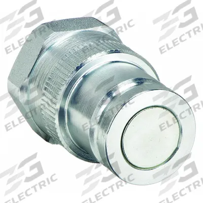 PARKER Hydraulic Quick Connect Hose Coupling: 1/2 in Coupling Size, Steel, Nitrile - 71 Series Hydraulic Quick-Connect Coupling Plugs