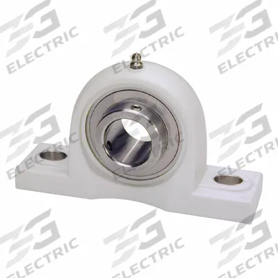 IPTCI BEARINGS Pillow Block Bearing: 1 1/2 in Bore, Polymer, Set Screws - Washdown Pillow Block Ball Bearings
