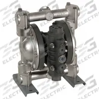 DAYTON Double Diaphragm Pump: 316 Stainless Steel, 1 in, Tri-Clamp, 32 gpm, 231 ft Max. Head (MPN 22A605). Key specifications — Brand: DAYTON; Check Valve Material: PTFE; Seat Material: 316 SS.