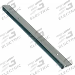 NATIONAL GUARD Door Weatherstripping: Bulb Insert, 7 ft Lg, 1 1/4 in Wd, 1 1/16 in Ht (MPN 160S-84). Key specifications — Insert Material: Silicone; Flange Material: Aluminum; Brand: NATIONAL GUARD.