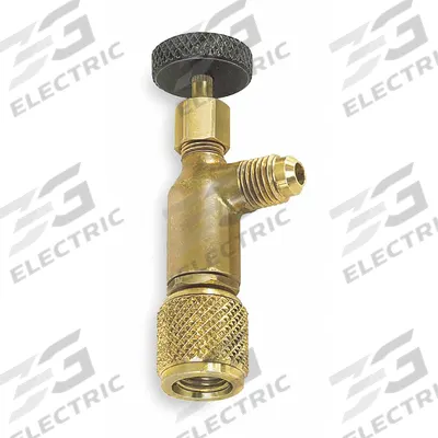 JB INDUSTRIES Access Valve: Access 1/4 in SAE, Line 1/4 in SAE - Single-Connection Access Elbows