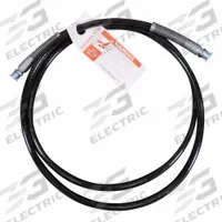 Hydraulic Hose: 3/8 in ID, NPTF x NPTF, 10 ft Lg, 3/8 in x 3/8 in Fitting Size, Polyurethane, 9781. Key specifications — Hose Tube Material: Polyurethane; Fitting Type: NPTF x NPTF; Manufacturer Part Number: 9781; Brand: POWER TEAM.