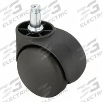 SHEPHERD CASTER Stem Caster: Swivel, No Brake, 2 1/8 in Wheel Dia., 1/2 in Wheel Wd, Polyurethane (MPN PHG5558BK-U). Key specifications — attr1111099: SHEPHERD CASTER; attr1111095: Black; attr1113760: Black; attr1176855: Swivel.