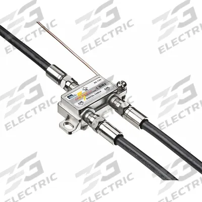 POWER FIRST Cable Splitter: (1) F-Type Female x (2) F-Type Female Splitter, Max. 1,000 MHz - Coaxial Splitters & Adapters for Data, Audio & Video