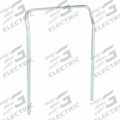 APPROVED VENDOR U-Handle: For 3TPA9/3TPC1, For 3TPA9/3TPC1, Zinc Plated - Utility Cart Replacement Handles