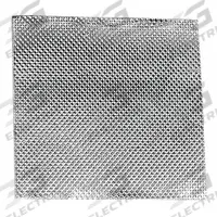3M Conductive Electrical Tape: Square, 3/4 in x 3/4 in, 4 mil Thick, 600 V Volt Rating, Silver (MPN 1345)