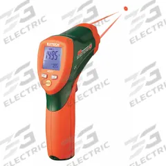 EXTECH Infrared Thermometer: 42512-NIST, Included, Max Temp, Adj @ 0.10 to 1.00, Harsh Environment. Key specifications — attr996392: Double Molded Housing; attr996407: Maximum Temperature; attr996408: High Temperature; attr996410: CE; attr996414: 0.1°F; attr996767: 42512-NIST; attr1019884: Handheld Only; attr1019885: Not Specified Intrinsically Safe.