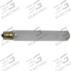 APPROVED VENDOR Incandescent Bulb: Intermediate Screw (E17), Incandescent, (T) Tubular, T6-1/2 (MPN XP41). Key specifications — Bulb Shape: T6-1/2; Voltage: 130V AC; Bulb Finish: Frosted; Color Temperature: 2700K; Brand: APPROVED VENDOR.