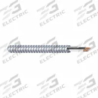 SOUTHWIRE Metal Clad Cable: 8 AWG, 3 Conductors, Copper, 1,000 ft, Aluminum, Std, THHN (MPN 55074303). Key specifications — Brand: SOUTHWIRE.