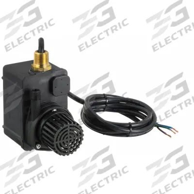 LITTLE GIANT Parts Washer Pump: 1/40 hp, Epoxy Encapsulated, Plastic, 115V AC, 5 gpm Max. Flow - Parts Washer Pumps