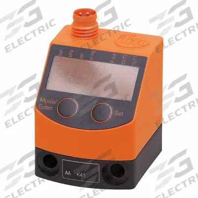 IFM Digital Pressure Sensor: SPST, -14.5 psi – 14.5 psi, NPN - Digital Vacuum Switches