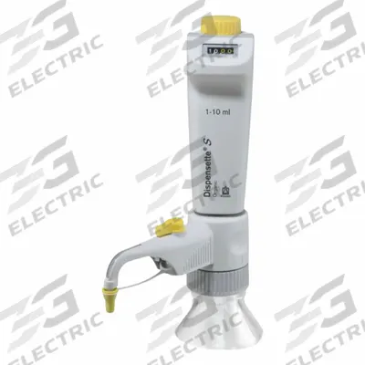 QORPAK Bottle Top Dispenser: 10 mL Volume Capacity - mL, 1 mL – 10 mL, Calibrated by User - Bottle Top Dispensers