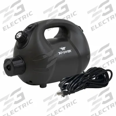 XPOWER Corded Fogger: Electric, 13 1/2 gal Tank, Polypropylene - Corded Electric Foggers