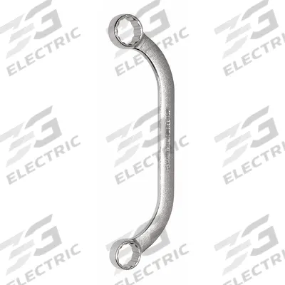 PROTO Box End Wrench: Satin, 3/4 in_5/8 in Head Size, 7 1/4 in Overall Lg - SAE, Double End, 12-Point, Half Moon-Shaped Box End Wrenches