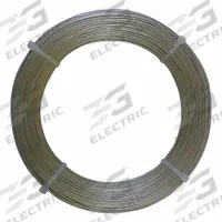 MALIN COMPANY Baling Wire: Oiled, 12 ga Wire Gauge, 0.081 in Wire Dia, 2,026 ft Lg, Aluminum (MPN 01-0808-12CO). Key specifications — Material: Aluminum; Brand: MALIN COMPANY.