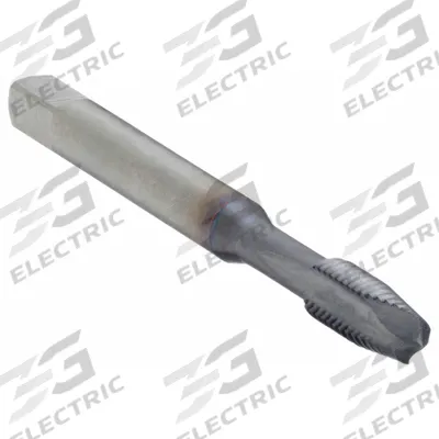 CLEVELAND Spiral Point Tap: #5-40 UNC, H2 / 2B, 2 Flute, Plug Chamfer - General Purpose Spiral-Point Taps