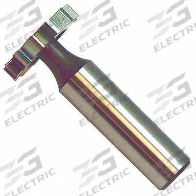 KEO Standard Keyseat Cutter: Cobalt, Straight Tooth, 5/16" Dia, 1/16" Thick - Cobalt Keyseat Milling Cutters