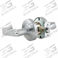 ARCHITECTURAL CONTROL SYSTEMS Door Lockset: Storeroom Lever Locksets, Chrome, ADA Compliant (MPN ND80PDEU RHO 626 12V). Key specifications — Ligature Resistance: Not Ligature-Resistant; Brand: ARCHITECTURAL CONTROL SYSTEMS; Visual Indicator Message: Locked/Unlocked; Lockset Style: ND Rhodes; ADA Compliant: Yes; Finish: Satin Chromium-Plated : Cast Zinc.
