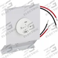 DAYTON Electric Baseboard Heater Thermostat: White, 120/208/240/277V AC, 40° to 100°F, 2 Poles (MPN 3UG91). Key specifications — Housing Color: White; Voltage: 120/208/240/277V AC; Thermostat Control Range: 40° to 100°F; Thermostat Control Type: Mechanical Selector Dial; Mounting Type: Unit Mount; Brand: DAYTON.