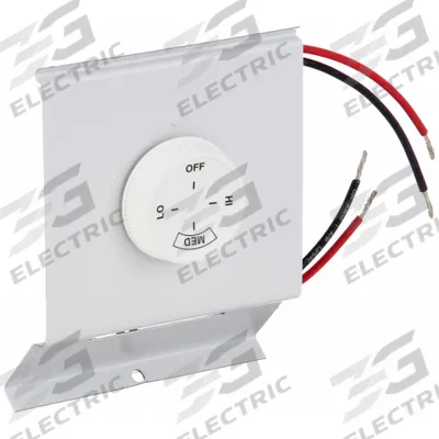 Dayton Electric Baseboard Heater Thermostat: White, 120/208/240/277V AC, 40° to 100°F - Thermostats for Electric Baseboard Heaters