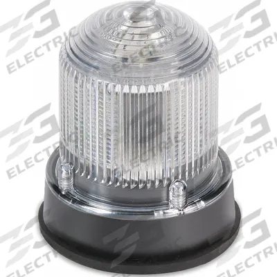 EDWARDS SIGNALING Warning Light: Clear, LED, 1/2 in Internal NPT/3/4 in External NPT - Wired Multimode Lights