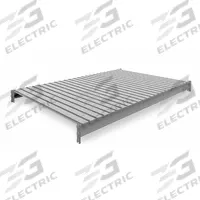 TENNSCO Shelf: 72 in x 48 in, 22 ga Beams, Steel, 2,750 lb Load Capacity (MPN 6940). Key specifications — Decking Material: Steel; Frame Finish: Powder Coated; Frame Material: Steel; Color: Industrial Gray; Includes: (2) Beams; Brand: TENNSCO.