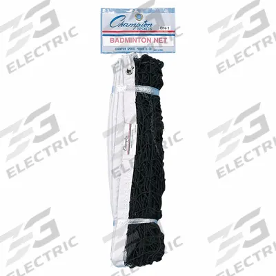 CHAMPION SPORTS Badminton Net: 1.5 in Headband with Nylon Rope Cable, 21 ft Net System Wd (MPN BN1) - Badminton Nets