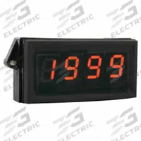 DWYER Digital Panel Meter: 1,999 Display Span - Max, 15 V DC – 24 V DC, 1 in Digit Ht - Max., 1,999 (MPN DPMA-402). Key specifications — Manufacturer Part Number: DPMA-402; Accuracy: +/-0.05%; Digital Display Screen Color: Red; Digital Display Screen Type: LCD; NEMA Enclosure Rating: 4; Product Type: LCD Digital Panel Meter; Series: DPMA; Terminal Connection Type: Screw Clamp.