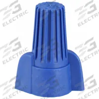 APPROVED VENDOR Twist-On Wire Connectors: Blue, Wire Sizes 14 AWG – 6 AWG, 600 V, 25, PK (MPN 5UYH6). Key specifications — Brand: APPROVED VENDOR; Maximum Wire Combination: (3) 10 AWG with (1) 12 AWG; Manufacturer Part Number: 5UYH6; Minimum Wire Combination: (3) 18 AWG with (1) 12 AWG.