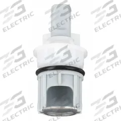 DELTA Cartridge: Use with Hot/Cold Water, Plastic, Rubber/Stainless Steel (MPN RP1740). Key specifications — For Water Temperature: Hot/Cold; Compatible Brand: Delta; Product Type: Cartridge; Material: Plastic.