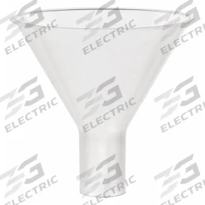 APPROVED VENDOR Funnel: Polypropylene, 65 mL, 66.04 mm, 16 mm, 25 mm Stem Lg - General Purpose Lab Funnels
