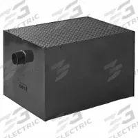 SMITH LIGHT COMMERCIAL Grease Interceptor: 100 lb Capacity, 50 gpm Flow Rate, 3 in Overall Dia (MPN 800-Y03-50). Key specifications — Material: Steel; Includes: Flow Control; Brand: SMITH LIGHT COMMERCIAL.