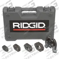 RIDGID Press Ring Kit: 1/2 in to 1 1/4 in Pipe, Copper (Plumbing)/Stainless Steel, Viega ProPress (MPN 28043). Key specifications — attr518793: Stainless Steel; attr518792: Viega ProPress; attr553578: Actuator; attr518791: RIDGID.