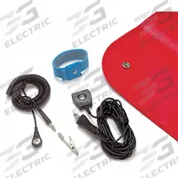 POMONA Static Control Kit: Static Control Kit, 15 ft Cord Lg, 22 in Mat Lg, 18 in Mat Wd, 6087. Key specifications — Includes: Ground Connector with(2)Banana Plug Jacks; Brand: POMONA.