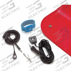 POMONA Static Control Kit: Static Control Kit, 15 ft Cord Lg, 22 in Mat Lg, 18 in Mat Wd, 6087. Key specifications — Includes: Ground Connector with(2)Banana Plug Jacks; Brand: POMONA.