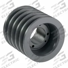 APPROVED VENDOR V-Belt Pulley: 5V465, 5 Groove, 4.65 in OD, Bushed Bore, SD, For 5V/5VX Belt Section (MPN 55V465SD). Key specifications — Pulley Industry Number: 5V465; Pitch Diameter: 4.65 in (5V); For Belt Section (broad, with similar types): 5V or 5VX.
