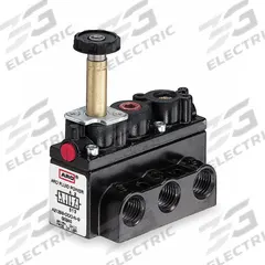 ARO Solenoid Air Control Valve: Alpha, Four-Way / Two-Position, 1/8 in Female NPT, 10-32 Female NPT (MPN A211SS-000-N). Key specifications — attr1092969: Non-Locking; attr1086920: A211SS-000-N; attr1092977: Spring Return.