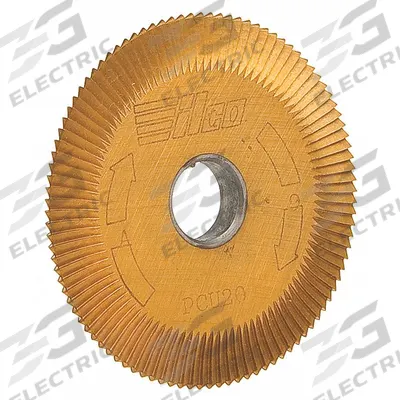 KABA ILCO Key Machine Cutter: HSS, 2.38 in Overall Dia - Key Cutting Wheels