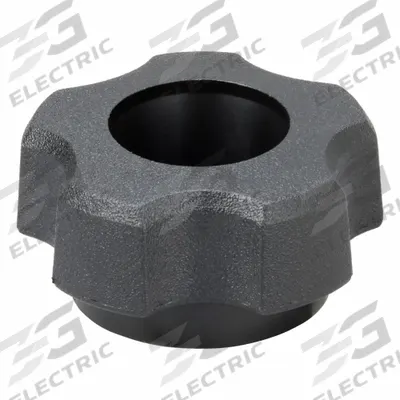 INNOVATIVE COMPONENTS Hand Knob: 5 Point, Plastic, M8 Thread, 12 mm Thread Lg - Snap-Lock 5-Arm Knobs