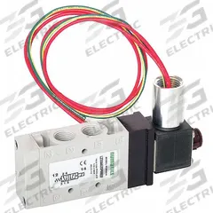 AVENTICS Solenoid Air Control Valve: Series L2, Single Solenoid, Five-Way / Two-Position, 5 Ports (MPN L23XA452OP00030). Key specifications — attr1077526: L23XA452OP00030; attr1077589: Non-Locking; attr1077598: Solenoid Air Control Valve; attr1077600: Spring Return.