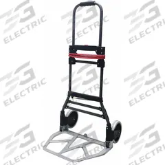 APPROVED VENDOR Folding Hand Truck: 250 lb as Hand Truck, Extendable, Silver/Black (MPN 33892BC). Key specifications — Color: Silver/Black; Brand: APPROVED VENDOR.