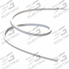LED Light Spool: 32 13/16 ft Lg, White, 79 lm, 3500K, 3/8 in Ht, 1.5 W, 50,000 hr Rated Life (MPN DI-24V-M3D-LIN-35-032). Key specifications — Color Temperature: 3500K; Maximum Run: 32.8 ft; Light Color: White; Brand: DIODE LED; Connection Type: Lead Wire; Flexibility Direction: Side Bend.