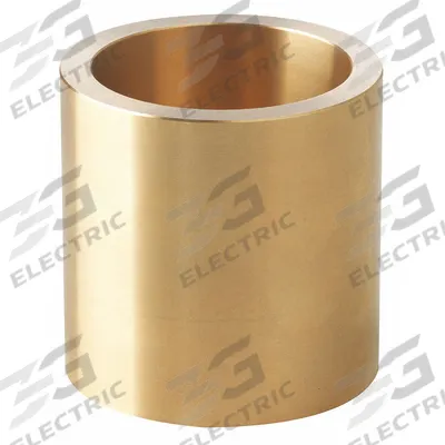 BUNTING BEARINGS Sleeve Bearing: Bronze, 3/4 in Bore, 1 in OD, 3 in Lg - Non-Leaded Metallic Sleeve Bearings
